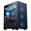 Transparent tempered glass ATX Micro-ATX gaming computer case tower chassis prism