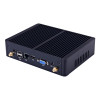 Fanless Mini PC Intel Core i7 5500U 4500U i5 5200U i3 5005U Windows10 Barebone Desktop Computer HD VGA WiFi 8xUSB Thin Client