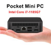 Topton Cheap Mini PC Gaming Intel i7 1185G7 Windows 11 Desktop Computer Office Barebone Pocket PC DDR4 NVMe NUC Metal Case WiFi6