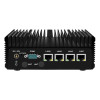 12th Gen Alder Lake-N100 Firewall Mini PC 2.5G Soft Router 4x i226-V LAN DDR5 2*COM 4*USB2.0 Industrial Fanless Barebone PC
