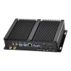 10th/11th Gen Intel Industrial Mini PC i7 1165G7 i5 1135G7 Fanless System Barebone Computer 2xDDR4 Ram Slot HDMI VGA 7*USB WiFi