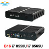 Intel Core i5 8250U i7 1165G7 minipc 8565U Kaby Lake Fanless Mini PC Windows 10 Pro Mini Computer Barebone i7 7560U Desktop TV