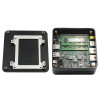 Dual lan 12V Fanless Rugged barebone core i3 i5 i7 10th 11th linux Industrial MINI PC NUC desktop Computer