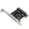 90 Degree Header Converter Expansion Card Front Panel Converter Controller 19Pin / 20Pin To Type-E PCI Express X1 Extended Card