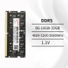 PUSKILL Memoria Ram DDR5 16GB 8GB 32GB 1.1V 262-Pin PC4 Notebook 4800MHz 5200MHz 5600MHz for Laptop SO-DIMM Memory