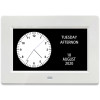 8 inch  12 Alarms Digital LED Calendar Clock with Multi Languages to