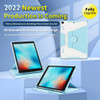360 Degree Rotating Leather Case with Stand for Tablets & e-Books, iPad 9.7 Case with Shockproof Feature for iPad 9.7 2017/2018