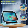 360 Degree Rotating Leather Case with Stand for Tablets & e-Books, iPad 9.7 Case with Shockproof Feature for iPad 9.7 2017/2018