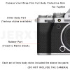 FUJI XT5 Decal Skin 3M Vinyl Wrap Film Camera Body Premium Protective