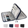 Multifunctional Storage Bag Multi-grid Tablets e-Books Case Organizer Bag for Charger Plug Data Cable Power Bank Mouse Battery