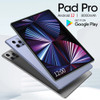 New 5G Pad Pro 10.1 Inches Tablets 2560*1600 FHD Display 8GB RAM 512 ROM Dual SIM Dual 5G WIFI 8000mAh Battery Android Tablet PC