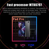 New 5G Pad Pro 10.1 Inches Tablets 2560*1600 FHD Display 8GB RAM 512 ROM Dual SIM Dual 5G WIFI 8000mAh Battery Android Tablet PC