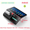 Original K116 All In One Computer Tablet Mini PC Pos System Windows 10 /Android Dual OS J4125 8GB RAM 256GB Rom Barcode Scanner