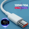 120w 10a Type C Fast Charging Cable Data Cord For Samsung Xiaomi
