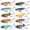 1Pcs Whopper Plopper Fishing Lure 17g/13g/35g Catfish Lures For Fishing Tackle Floating Rotating Tail Artificial Baits Crankbait