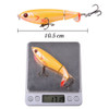 1Pcs Whopper Plopper Fishing Lure 17g/13g/35g Catfish Lures For Fishing Tackle Floating Rotating Tail Artificial Baits Crankbait