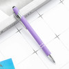 2000pcs Ballpoint Pens Metal 2 In 1 Capacitive Screen Touch Pen School Office Stationery Supplies