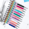 2000pcs Metal Diamond Ballpoint Pen 2 in 1 Capacitive Touch Screen Pens Stylus for Mobile Phone Student School Office