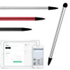 1000pcs Capacitance Resistance Screen Universal 2 in 1 Touch Pen Stylus for iPhone Xiaomi PC Tablet GPS Mobile Phone
