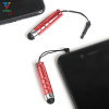 5000pcs/lot Mini Stylus Touch Pen with Dust Plug Metal Capacitive Touch Pen for Mobile Phone Tablet PC Free Shipping