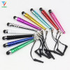3000pcs/lot Universal Baseball Bat Capacitive Touch Screen Pen Stylus For Phone Tablet for Kindle 4 Samsung iPhone