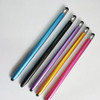 500pcsColorful Metal Touch Screen Stylus Pen Dual Tips For iPhone iPad Tablet Drawing Universal Tablet CellPhone Capacitive Pens