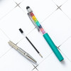 500pcs Diamond Crystal Ballpoint Pen Metal Creative Stylus Touch for Students Writing Stationery Office School Gift