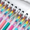 500pcs Diamond Crystal Ballpoint Pen Metal Creative Stylus Touch for Students Writing Stationery Office School Gift