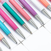 300pcs 2 in 1 Crystal Diamond Metal Roller Ballpoint Pen Office School Stationery Pens Touch Screen Stylus