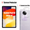 Screen Protector for Xiaomi Redmi Pad SE (11 inch) 2023 Tablet Tempered Glass Film Rear Camera Protector Anti-fall/Anti-scratch