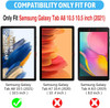 2Pcs Tempered Glass for Samsung Galaxy Tab A8 10.5 2021 SM-X200 X205 Tablet Screen Protector for Galaxy Tab A8 10.5 inch Glass
