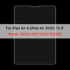 9H Tempered Glass For iPad 10th Generation Air 5 4 10.9 Pro 11 2022 Mini 6 5 ipad 10.2 9th 8th 7th Screen Protector Tablet Film