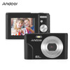Andoer Digital Camera 36mp 1080p 2.4-inch Ips Screen 16x Self-timer