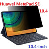 10.4" Anti Spy For Huawei MatePad SE 10.4-inch Screen Protector PET Soft Tablet Film 360 Degree Privacy