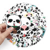 100 creative and trendy graffiti stickers for pandas, luggage, skateboard, tablet, car cartoon decoration stickers