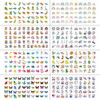 Waterproof Vinyl Stickers Multipurpose Removable DIY Toy Waterproof Decals Cartoon Multiple Styles DIY Decals Tablet