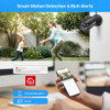 Zosi 8ch 1080p Cctv System Outdoor,5mp Lite Video Dvr With 4/8pcs 2mp