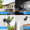 Zosi 8ch 1080p Cctv System Outdoor,5mp Lite Video Dvr With 4/8pcs 2mp