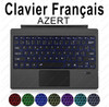 Backlit Keypad for Microsoft Surface Pro 3 4 5 6 7 8 9 X Go 1 2 3 Trackpad Wireless Magnetic Keyboard Arabic Ñ Korean AZERTY