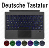 Backlit Keypad for Microsoft Surface Pro 3 4 5 6 7 8 9 X Go 1 2 3 Trackpad Wireless Magnetic Keyboard Arabic Ñ Korean AZERTY