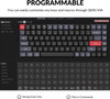 Keychron K3 Pro B Wireless QMK/VIA Custom Mechanical Keyboard Low Profile 75% Layout RGB Backlight Gateron Switch