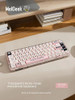 MelGeek Mojo68 Christian See-through RGB Hotswap Bluetooth 2.4G Wireless Custom Programmable Gateron Switch Mechanical Keyboard
