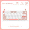 Iqunix Cat Keyboard Machinery M80 Three-mode Wireless Bluetooth Ipad Tablet Office Cute Girls Adapt To Mac Office Keyboard