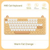 Iqunix Cat Keyboard Machinery M80 Three-mode Wireless Bluetooth Ipad Tablet Office Cute Girls Adapt To Mac Office Keyboard