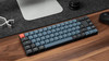 Keychron K7 Pro QMK/VIA Wireless Mechanical Keyboard ISO 65% Layout ABS Keycaps RGB Backlight Hot-Swappable Gateron Switch