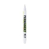 6/1PCS 0.7 1.0 3.0mm White Permanent Marker Pens Deep Hole Marker For Wood Rock Plastic Leather Glass Stone Metal Art