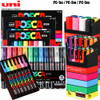 UNI POSCA Marker Pen Set,Acrylic Plumones Rotuladores PC-1M,3M,5M,8K,17K,7/8/15 Colors POP Poster Pen/Graffiti Advertisement Art