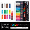 UNI POSCA Marker Pen Set,Acrylic Plumones Rotuladores PC-1M,3M,5M,8K,17K,7/8/15 Colors POP Poster Pen/Graffiti Advertisement Art