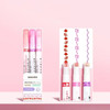 3/6/8pcs Line Shaped Highlighter Roller Tip Curve Liner Marker Pens Kawaii Manga Graffiti Pens Korean Stationery Office Supplies