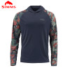 2023 NEW SIMMS Hoodie Fishing Shirts Long Sleeve Quick Dry Sweatshirt Summer Dresses Breathable Jersey UV Fishing Clothing